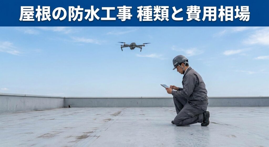 屋根の防水工事|種類と費用相場をプロが解説