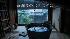 雨漏りのポタポタ音|原因と初期対応を解説