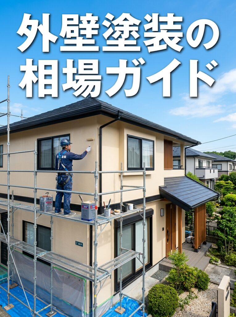 外壁塗装の相場|坪数別・グレード別の費用ガイド