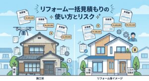 リフォーム一括見積もりの使い方とリスク｜本当に得?