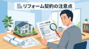 リフォーム契約の注意点|サイン前に確認すべき7項目