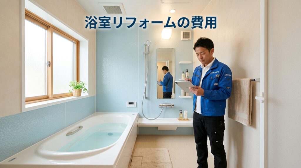 浴室リフォームの費用|ユニットバス交換の目安