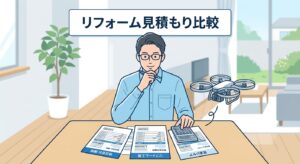 リフォーム見積もり比較のコツ|失敗しない選び方