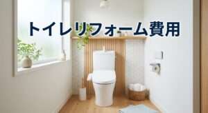 トイレリフォーム費用｜タイプ別の予算と工期