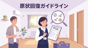 国交省の原状回復ガイドライン|借主負担の範囲を解説