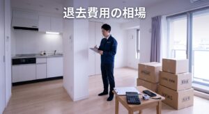 退去費用の相場|間取り別・居住年数別の目安