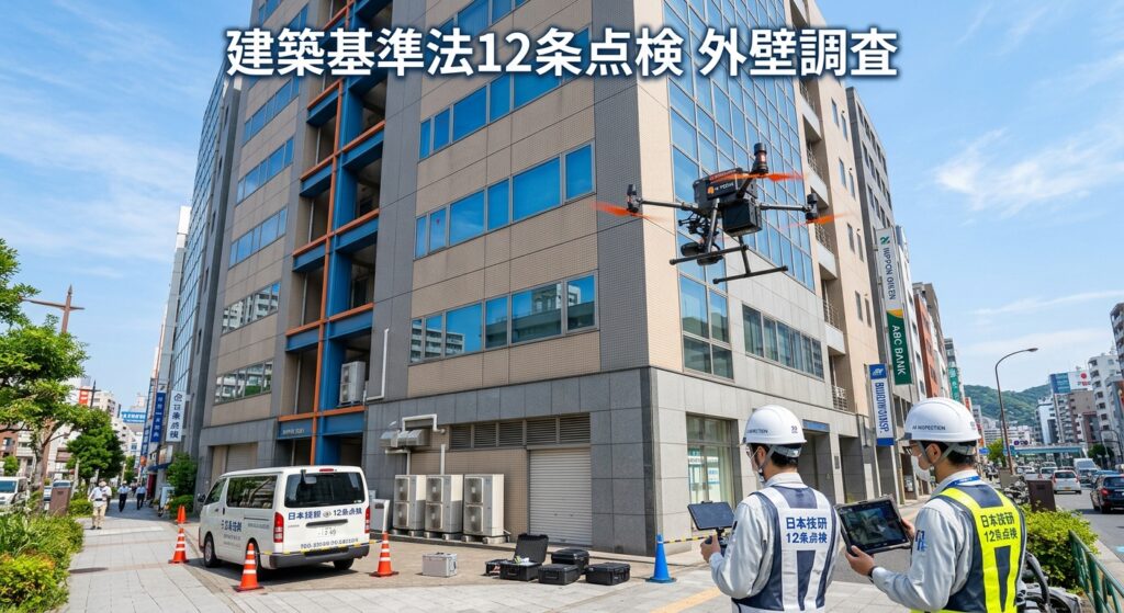 12条点検の外壁調査とは|義務・対象・費用を解説