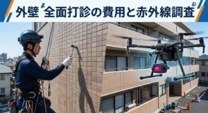 外壁の全面打診の費用は?赤外線調査との使い分け