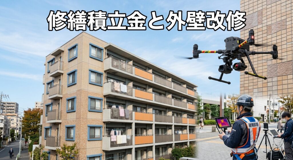 修繕積立金と外壁改修|調査で無駄な工事を減らす