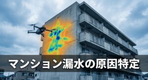マンション漏水の原因特定|散水・赤外線調査の使い分け